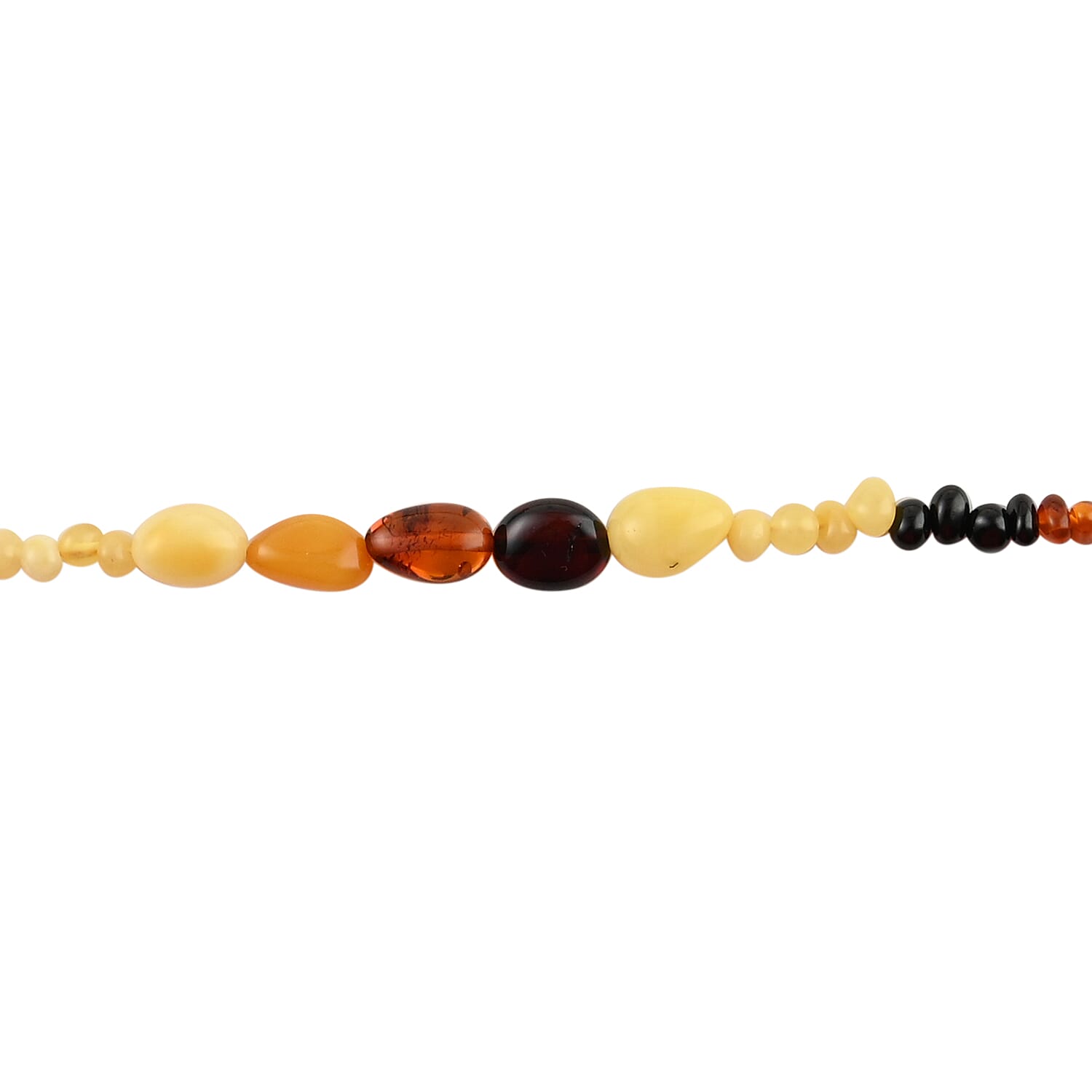 Multi Color Amber Endless Necklace (80 in)