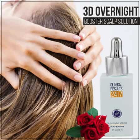 Clinical Results NASA 3D Overnight Booster Scalp Solution 1 oz (Made In USA) image number 1