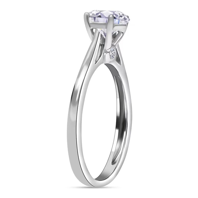 Luxuriant Lab Grown Diamond G-H SI 1.00 ctw Solitaire Ring,14K White Gold Ring, Diamond Ring, Gifts For Her, Diamond Jewelry