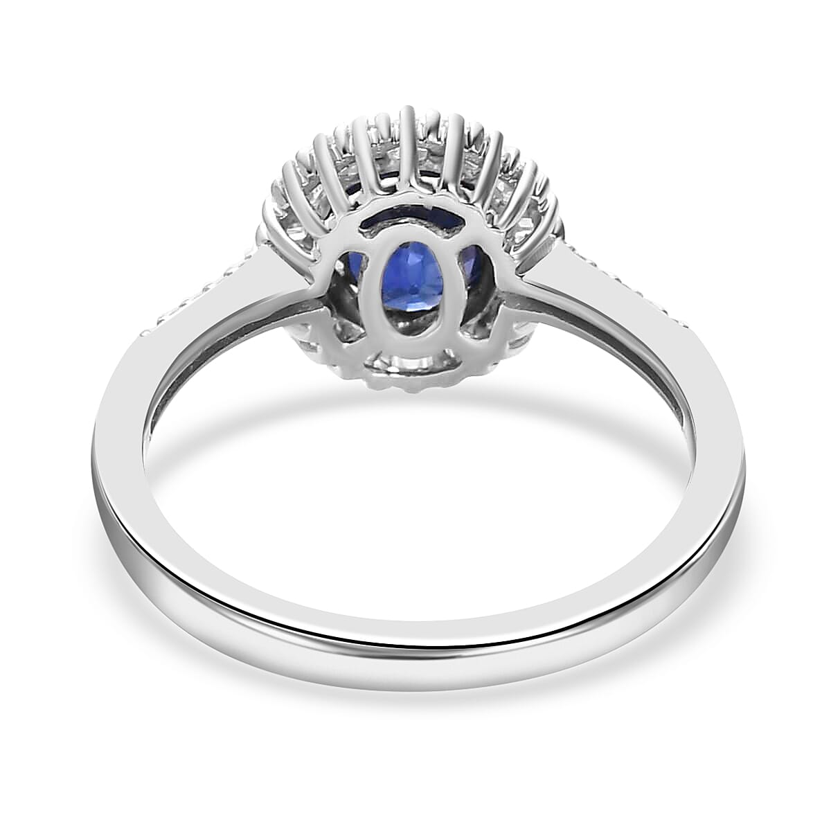 Rhapsody 950 Platinum AAAA Tanzanian Color Change Sapphire and E-F VS Diamond Ring (Size 5.0) 6.40 Grams 2.40 ctw