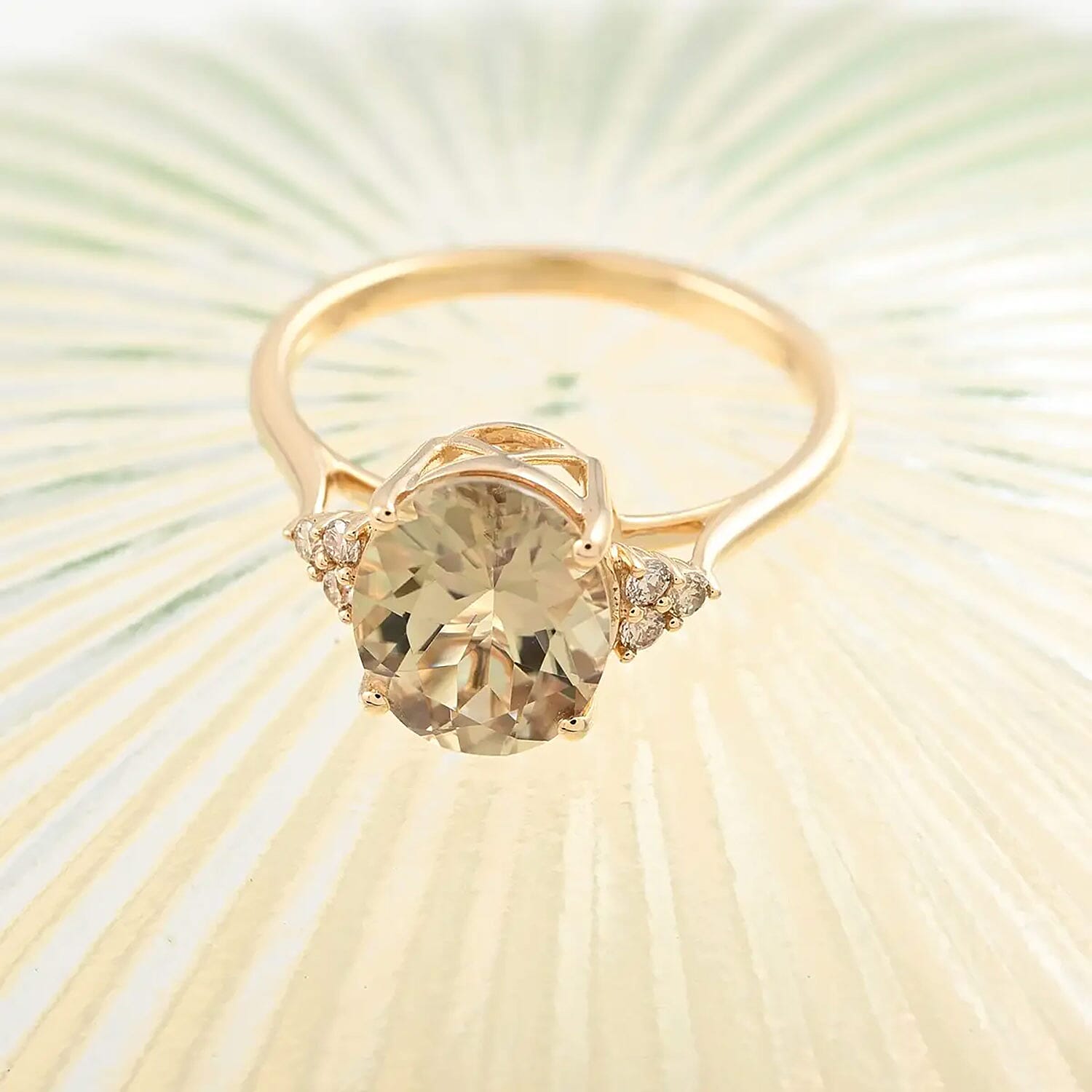 【上品】 and Turkizite AAA Luxoro Certified Buy G-H 3.00 Diamond I2 グラス・カップ・酒器