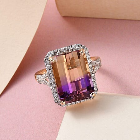 5 / Ametrine / 10K Gold - Product card gallery slide 2 (10176928088377)