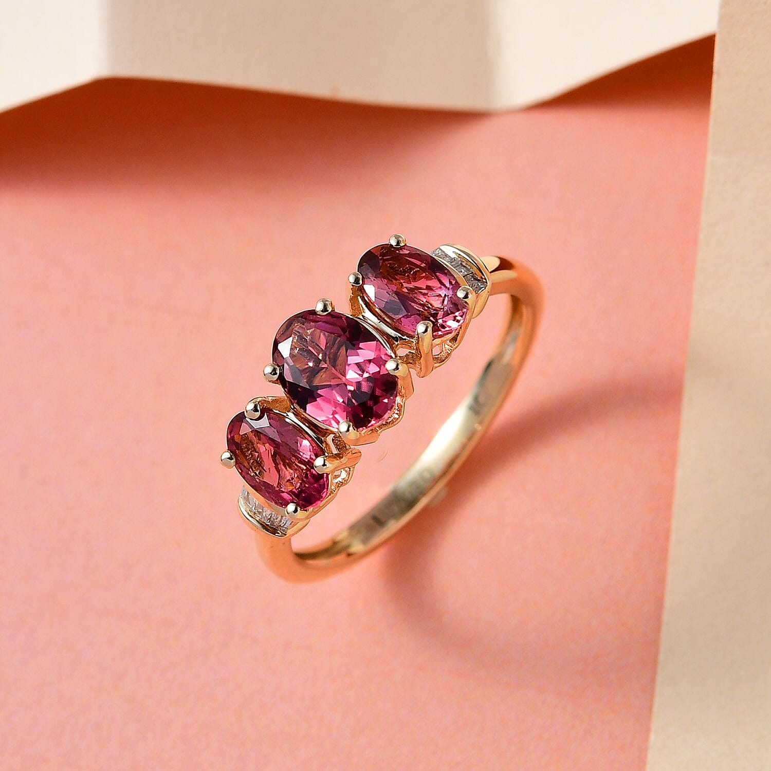 Salmon Pink Tourmaline / 5.5 - Product card gallery slide 2 (9431456481535)