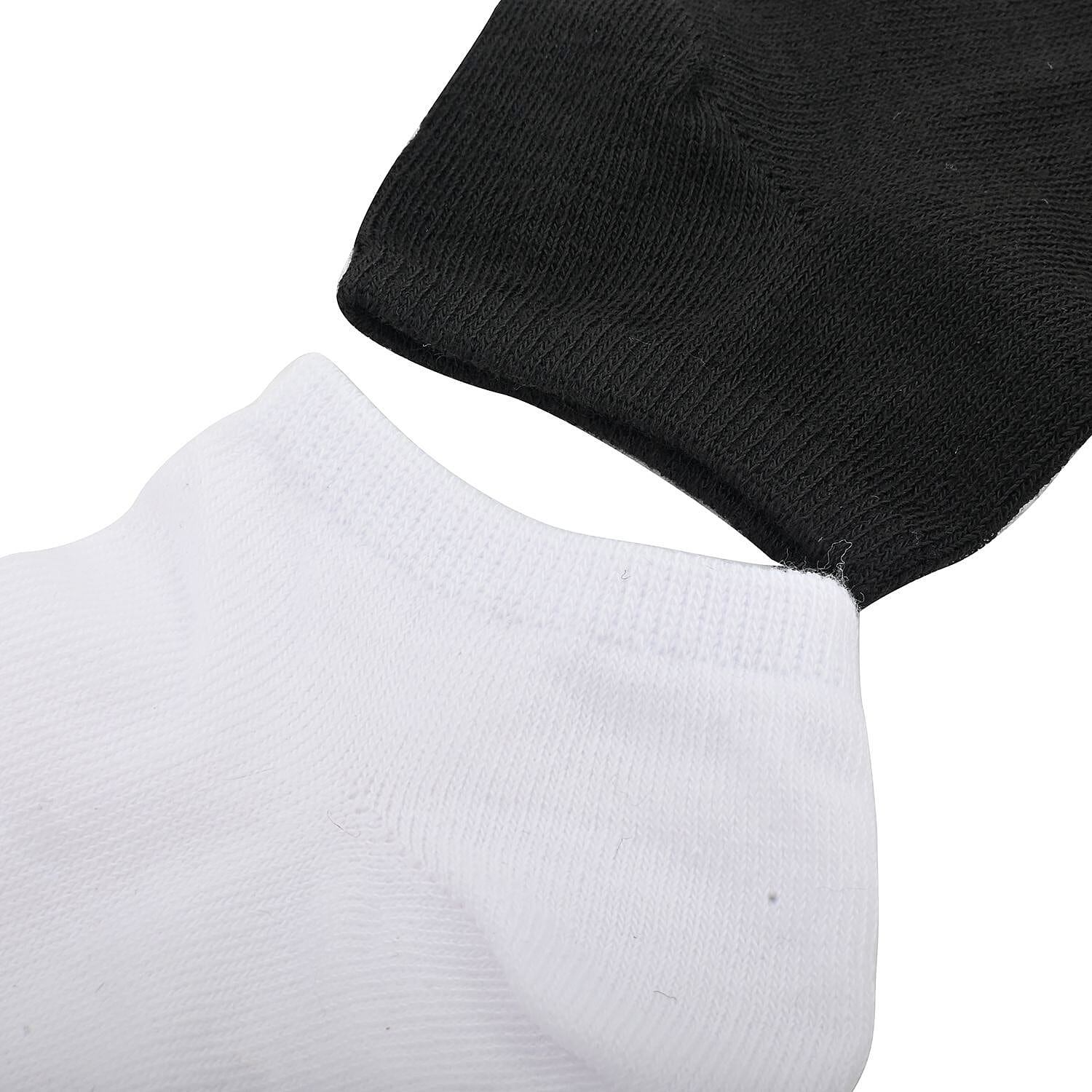 US POLO ASSN 10 Pairs Women's Low Cut Socks (Sizes 4-10) -White-Pink/Black
