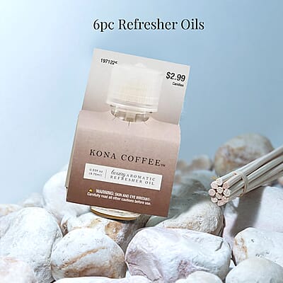 Closeout 6pc Refresher Oils, Air Freshener Oils for Diffuser, Aroma Diffuser Air Freshener, Best Essential Oil to Freshen Home