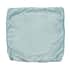 Set of 2 Blue Solid Velvet Cushion Cover with Pom Pom (18"x18") image number 2