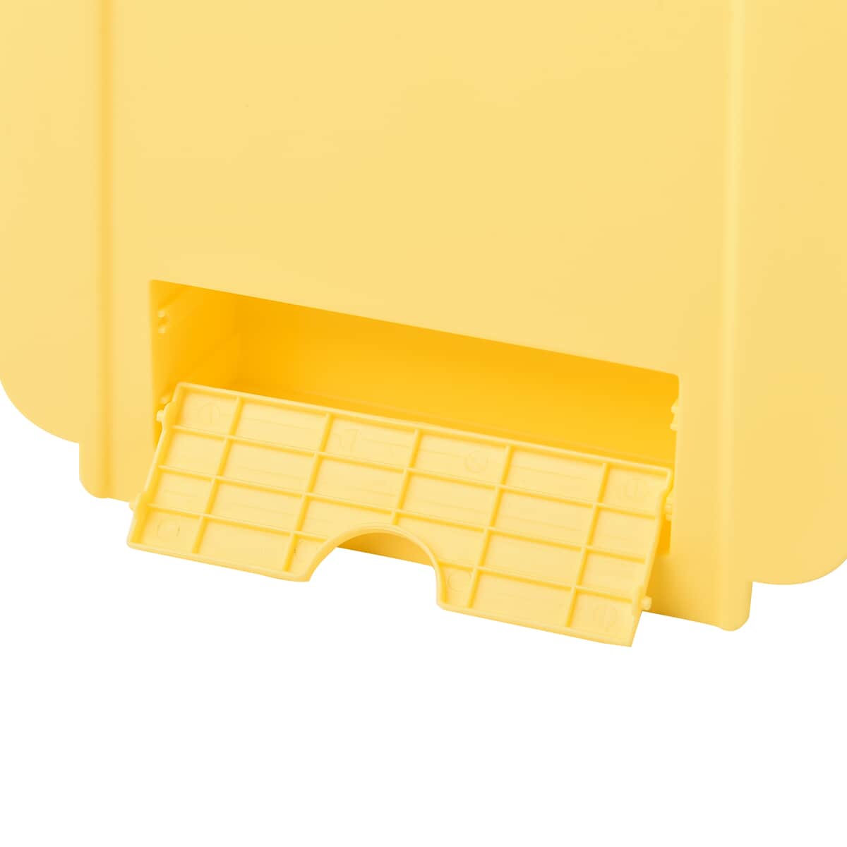 Yellow 10L Foldable Hanging Waste Bin image number 5