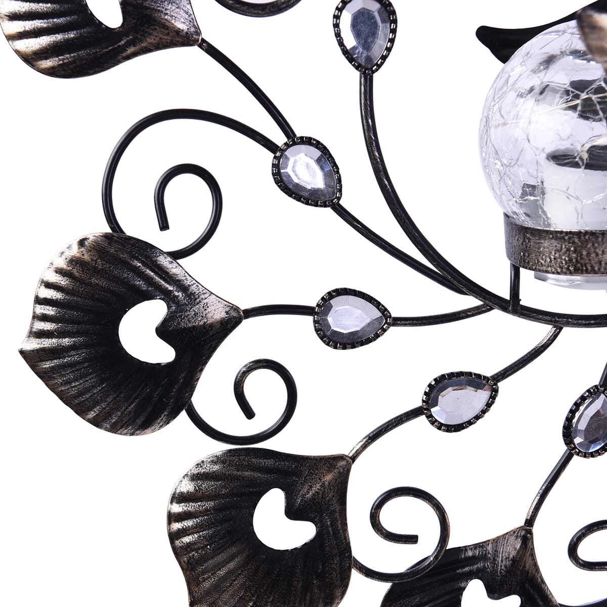 HOMESMART Peacock Shaped Wind Bell with Solar Light (40 mAh) image number 4