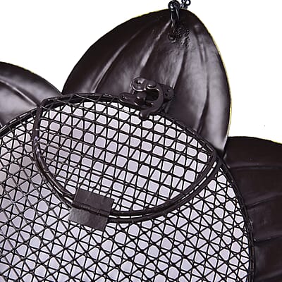 Homesmart Multicolored Handmade Decorative Sunflower Metal Mesh Bird Feeder With Hanging Hook For Garden Decor