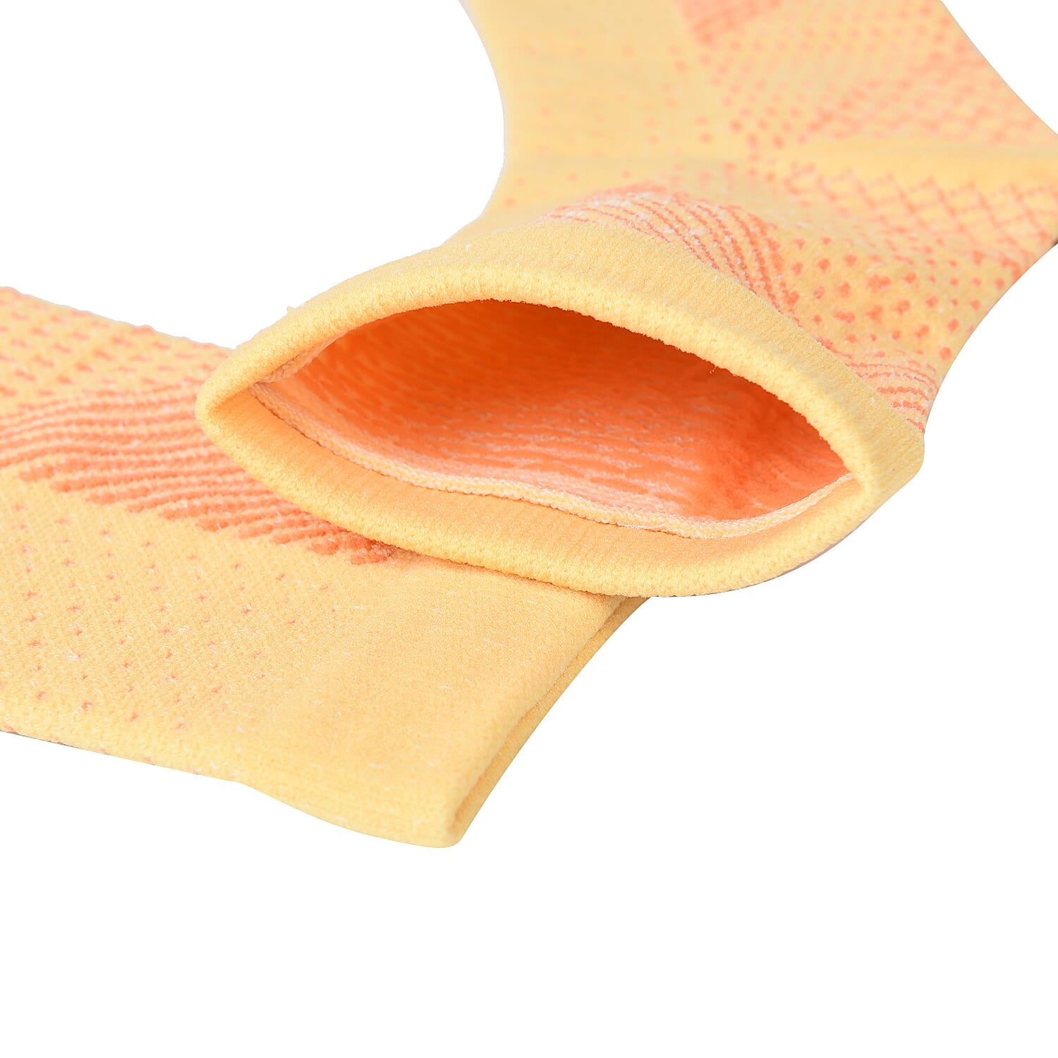 Set of 3 Pairs of Beige Copper Infused Compression Set of Foot, Gloves and Calf Sleeves - L