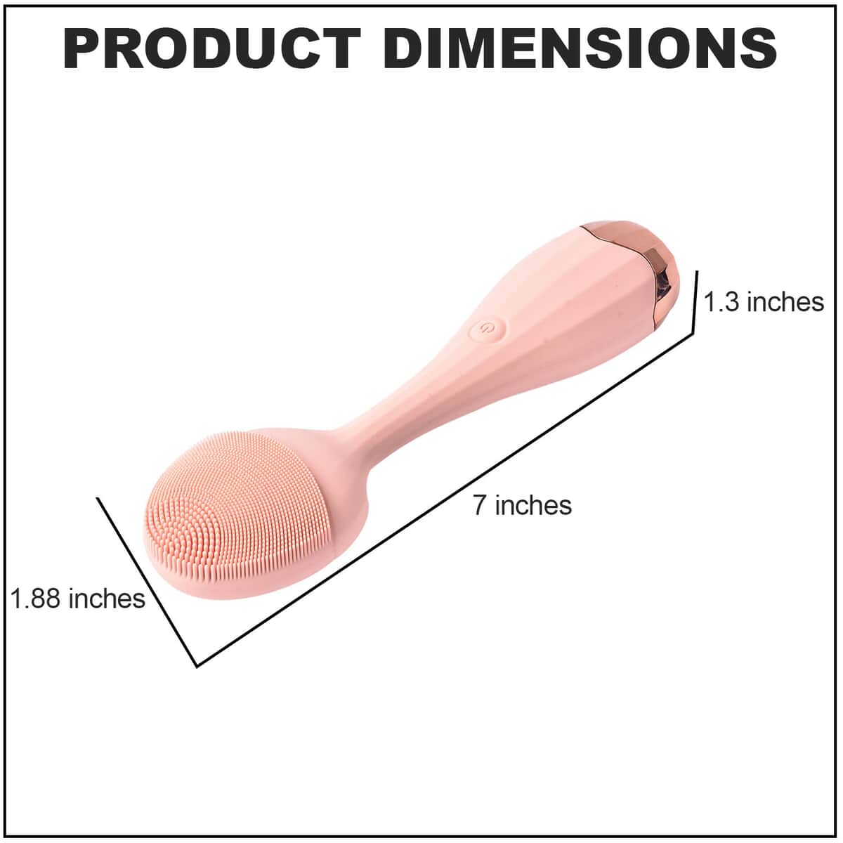 Dual Sided Electric Silicone Beauty Cleanser and Massager image number 3