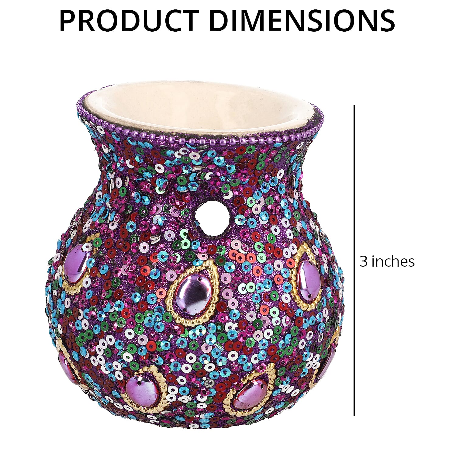 Peacock 3pc Wax Burner Gift Pack -Lavender