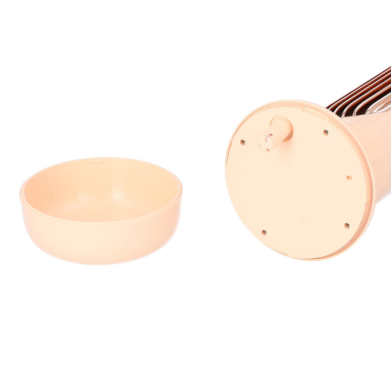Peach 2 in 1 Humidifier and Bladeless Fan with 220ml Water Tank Capacity (5W)