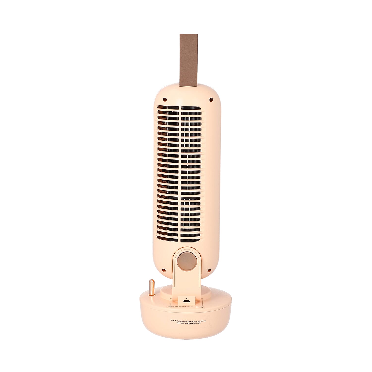 Peach 2 in 1 Humidifier and Bladeless Fan with 220ml Water Tank Capacity (5W)
