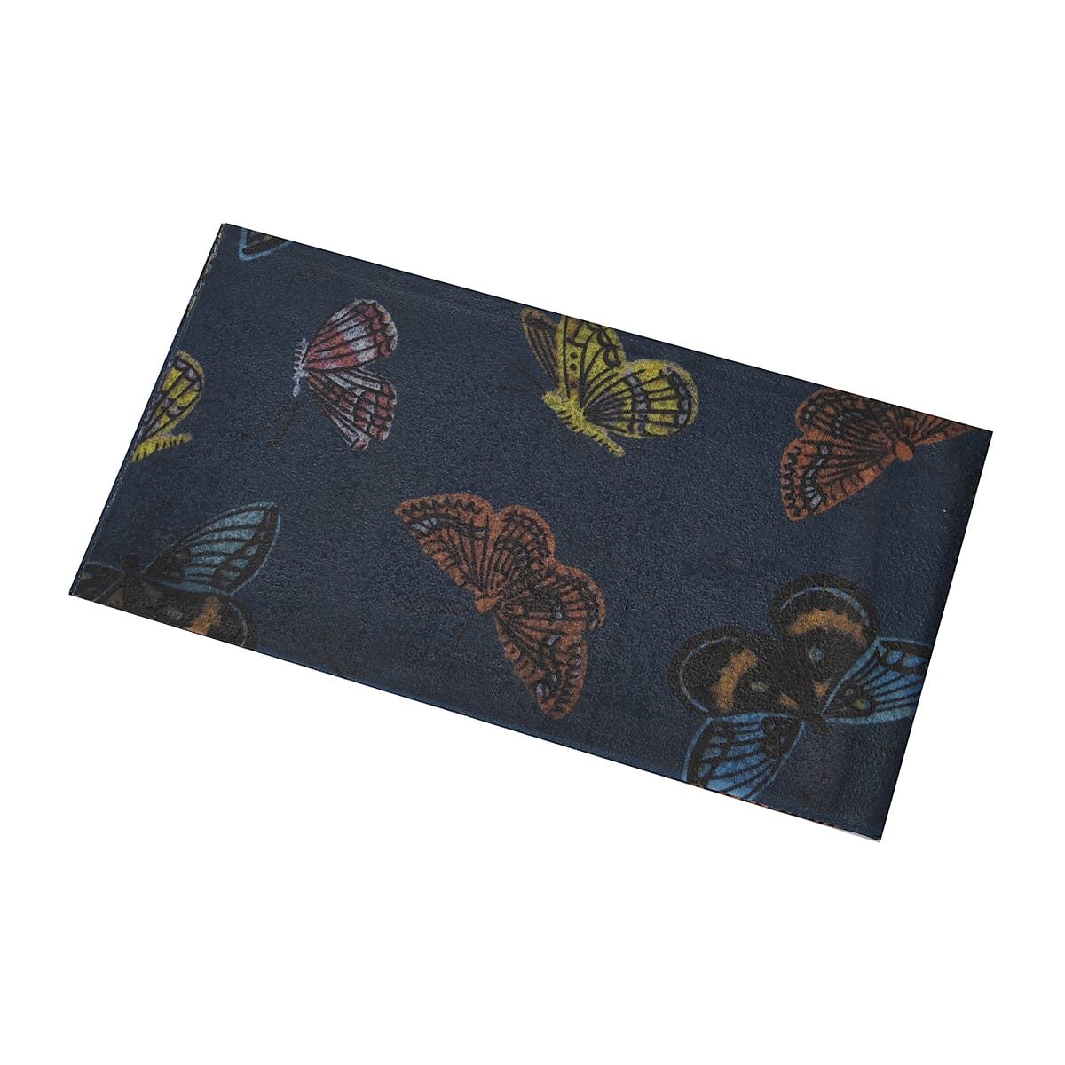 Set of 5 Blue Reusable Beeswax Butterfly Pattern Wrap image number 3