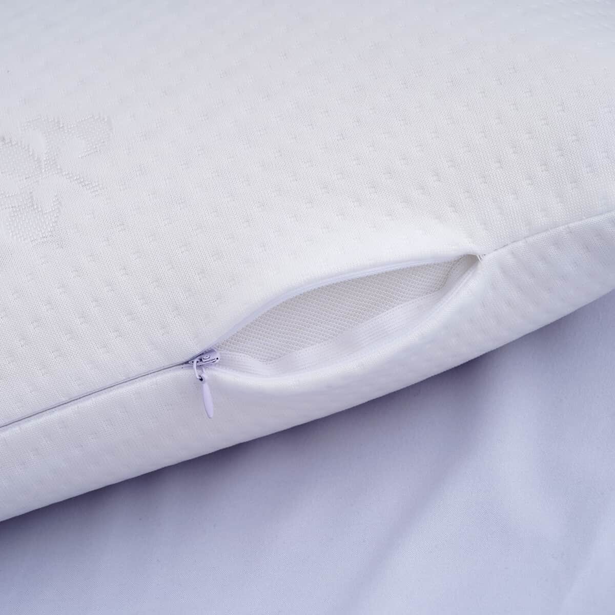 Homesmart Double Layer Covered Natural Latex Pillow image number 5
