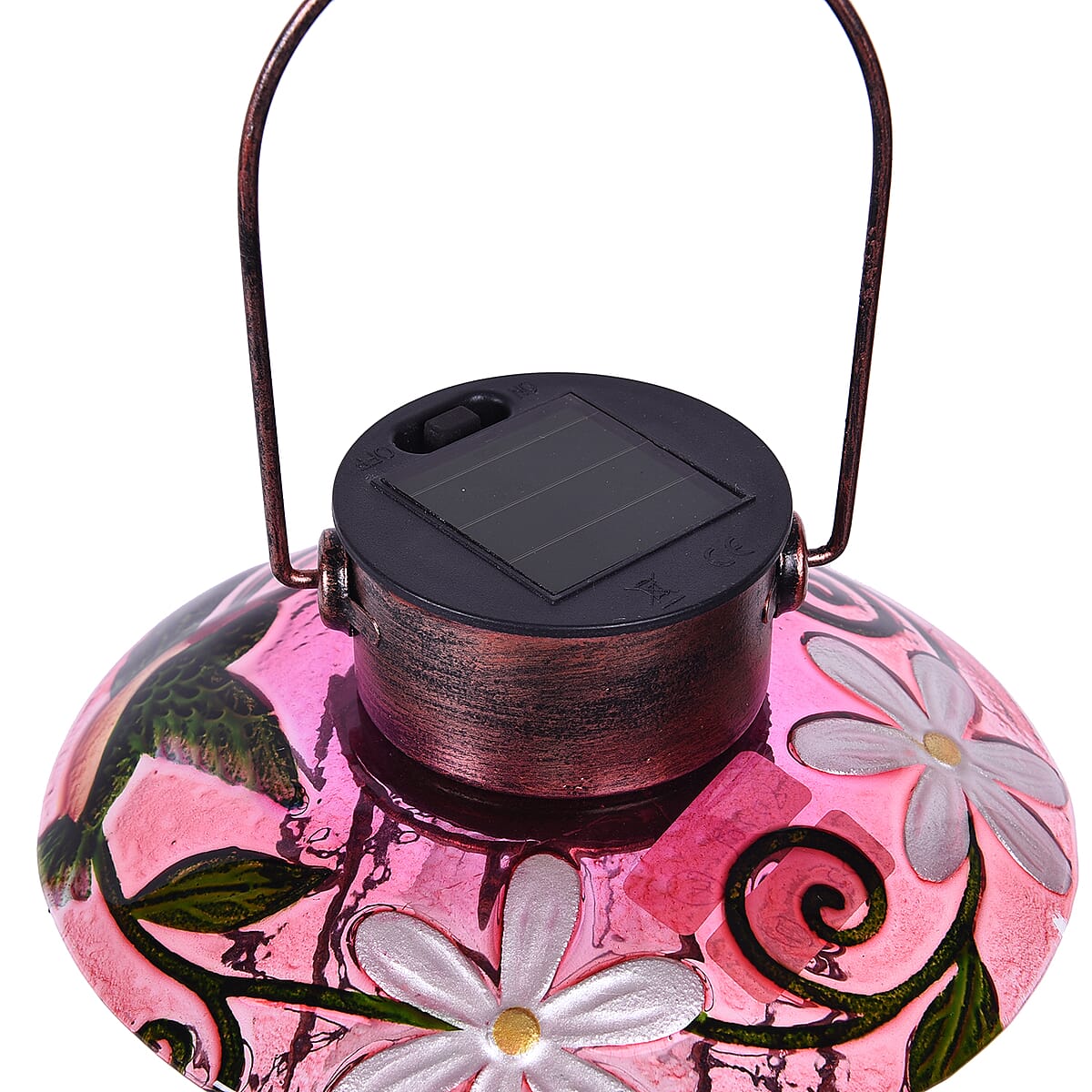 Solar Powered Lantern Garden Decorative- Multi Color image number 4