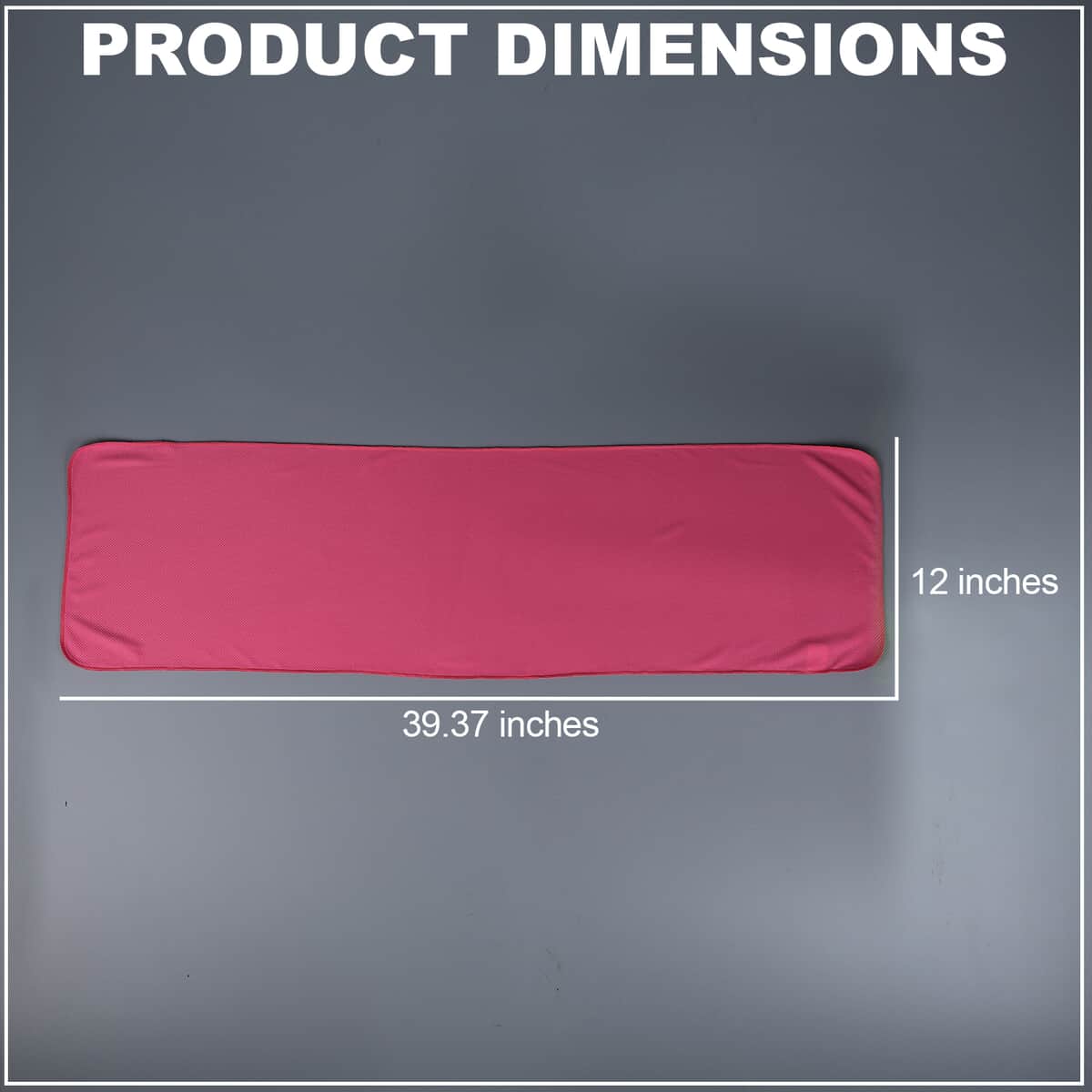 Homesmart Set of 3 Multi Color Solid 45% Polyester & 55% Nylon Cooling Towels image number 3
