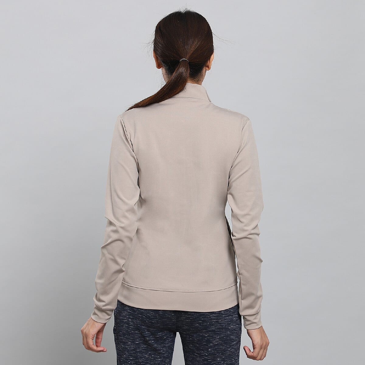 Jovie Gray Polyester Jacket- XL image number 2