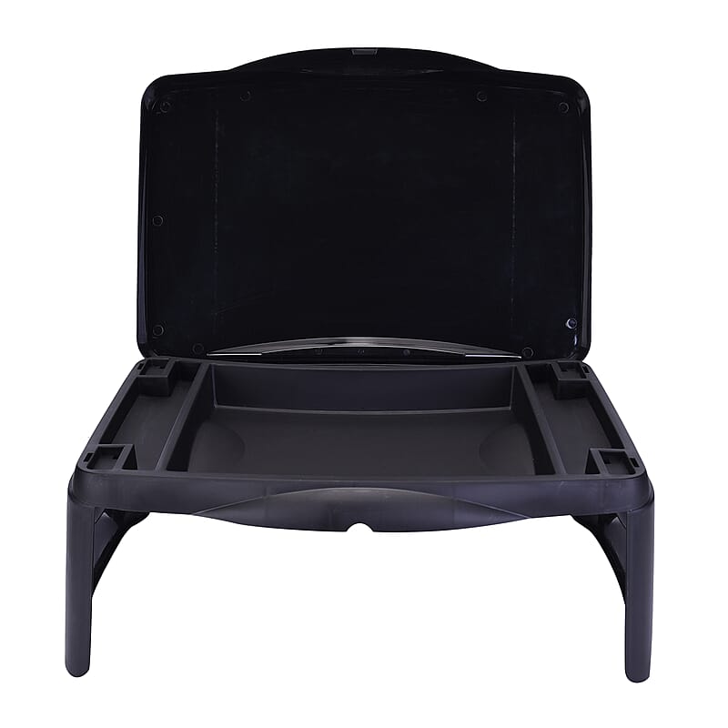 Homesmart Plastic Folding Lap Desk with Storage Space