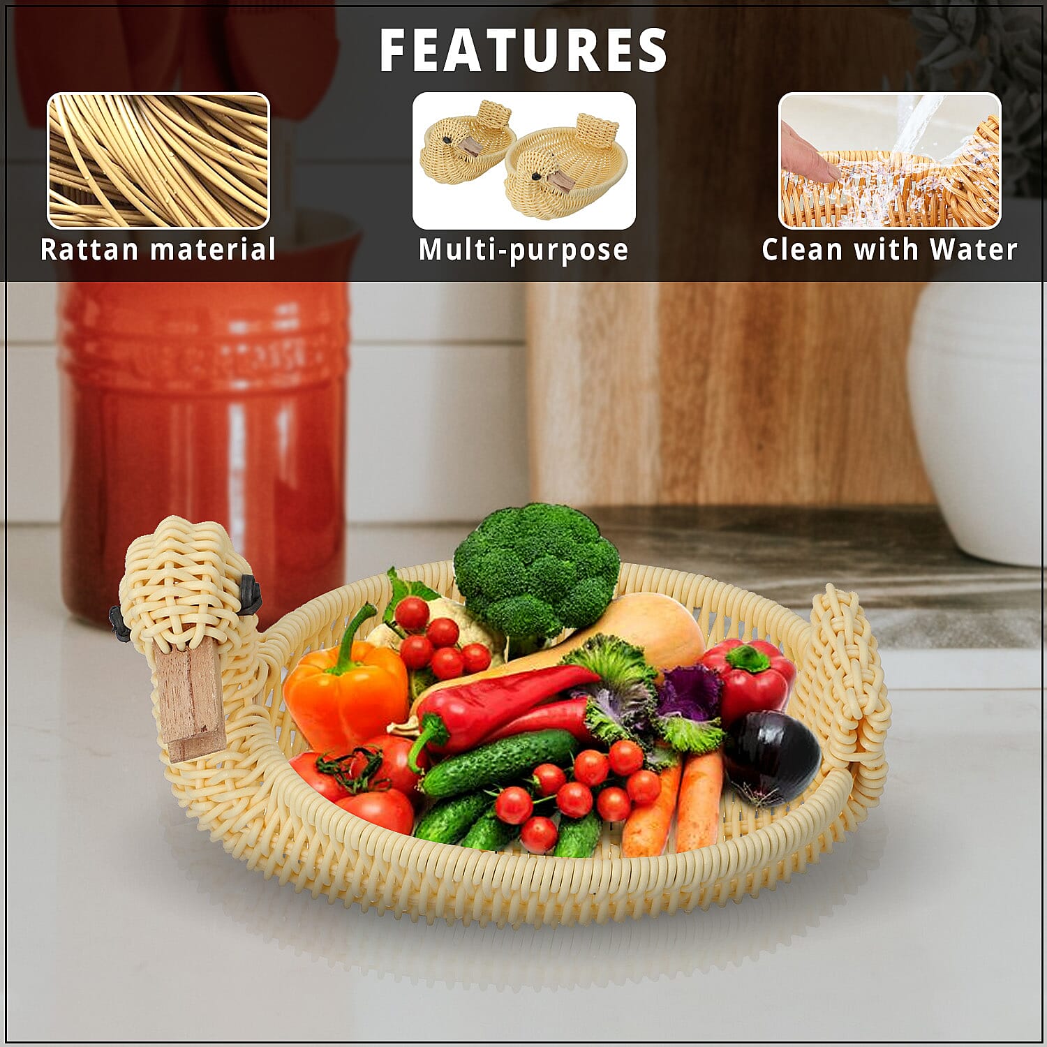 Beige Duck - Product card gallery slide 3 (9431146201343)
