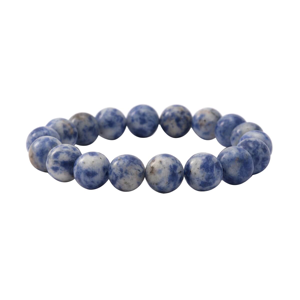 Sodalite Beads Stretch Bracelet 100.00 ctw image number 0
