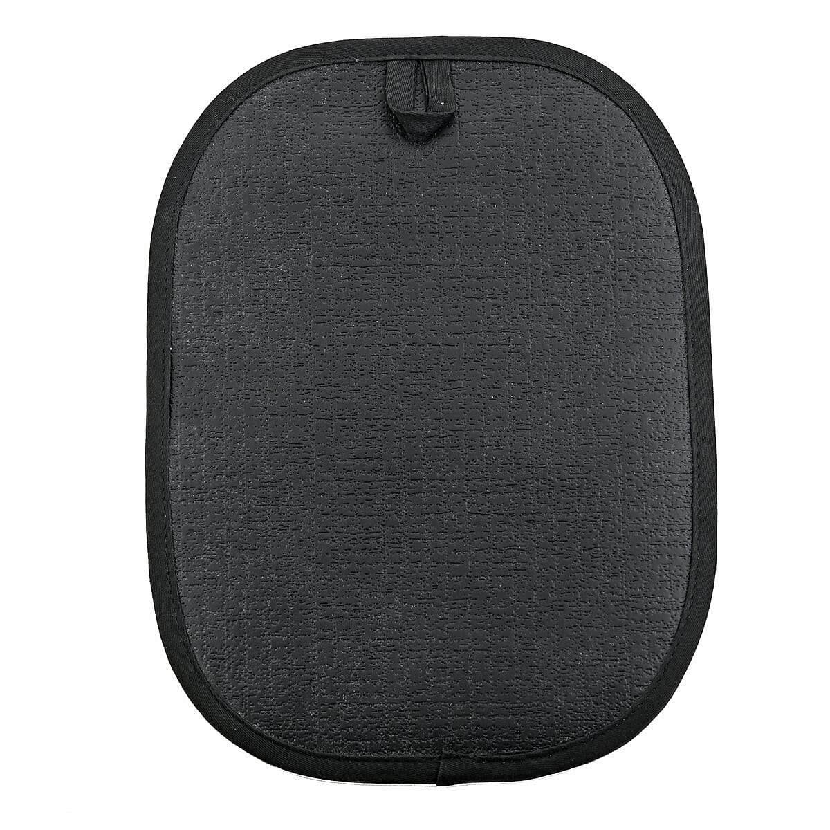 Black Silicone Pot Rest with Handle image number 5