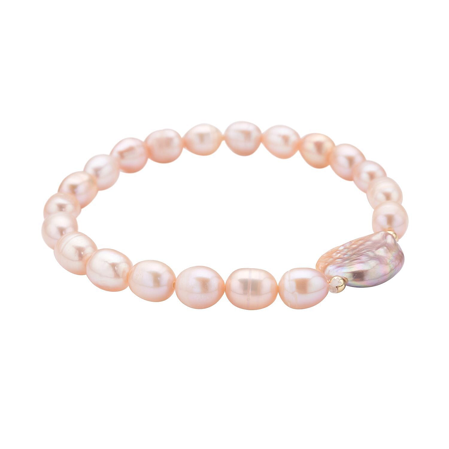Freshwater Peach Pearl - Product card gallery slide 3 (10176759300409)