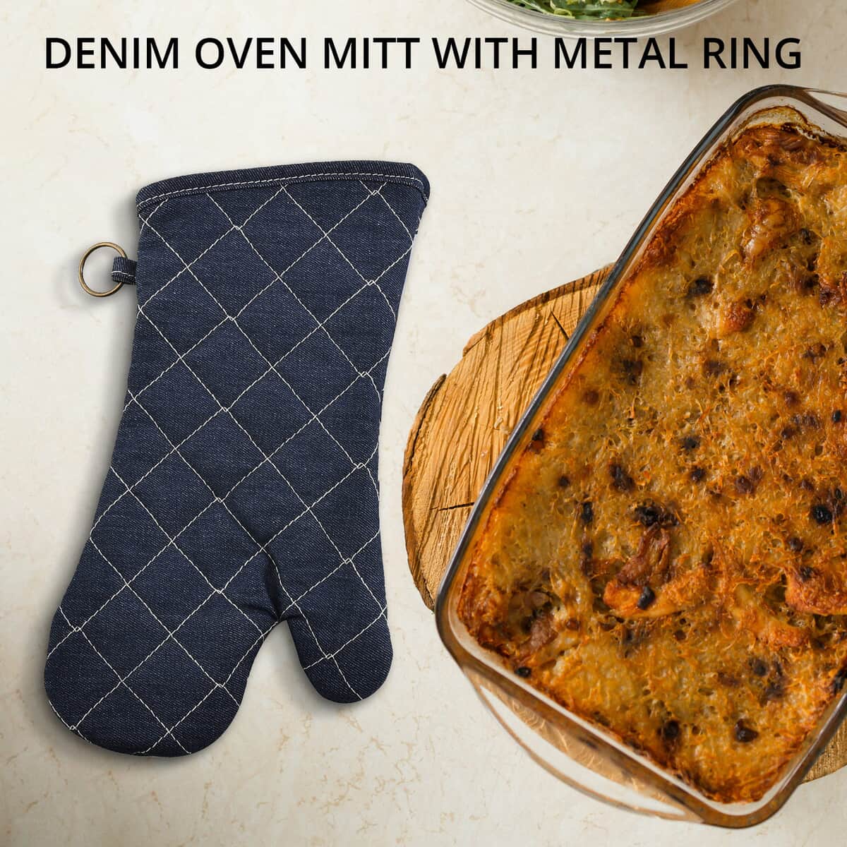 Denim Oven Mitts — Sugar Tools