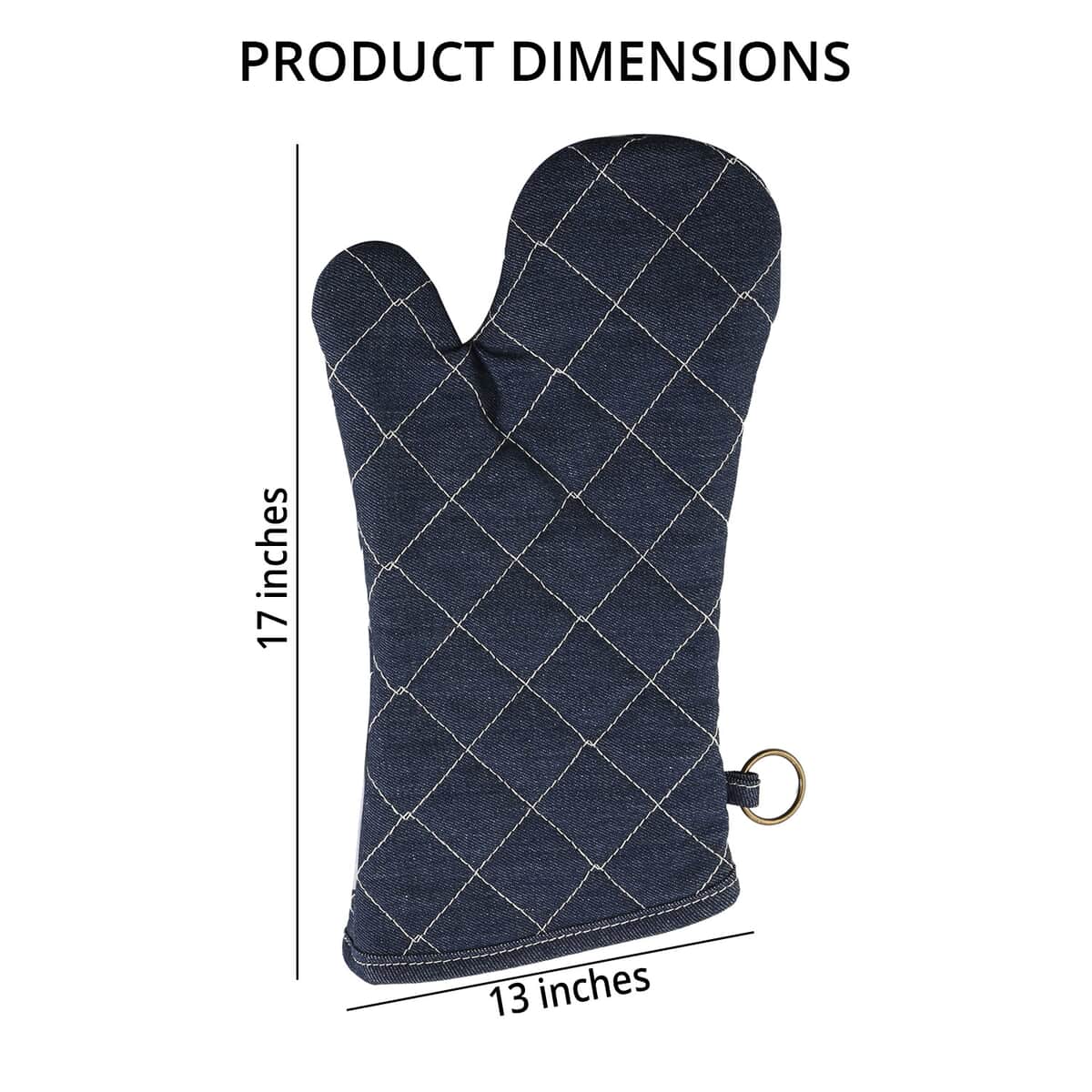 Denim Oven Mitts — Sugar Tools