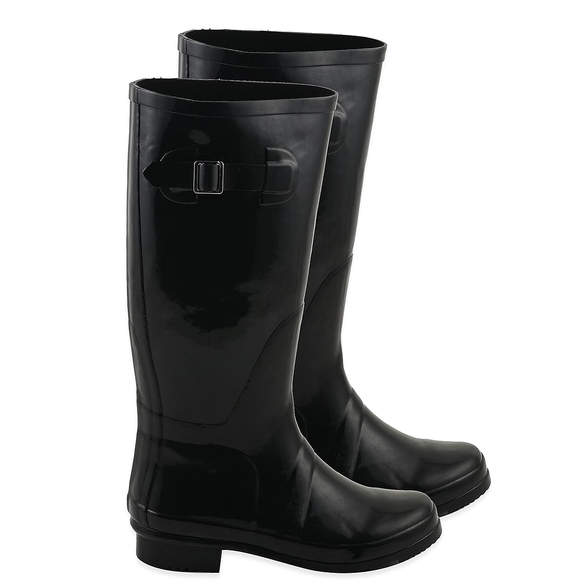 NOMAD Glossy Black Hurricane II Rain Boot - Size 9 image number 1