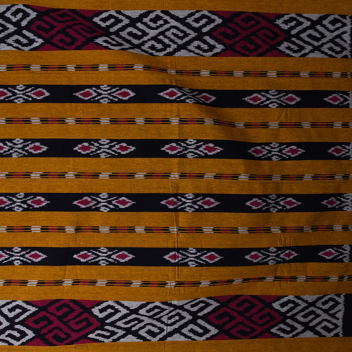 Designer Inspired Handmade Blue & Golden Tenun Tapestries in Animal Motif image number 2