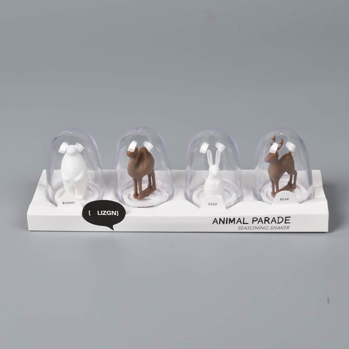 Set of 4 Animal Seasoning Shaker image number 0