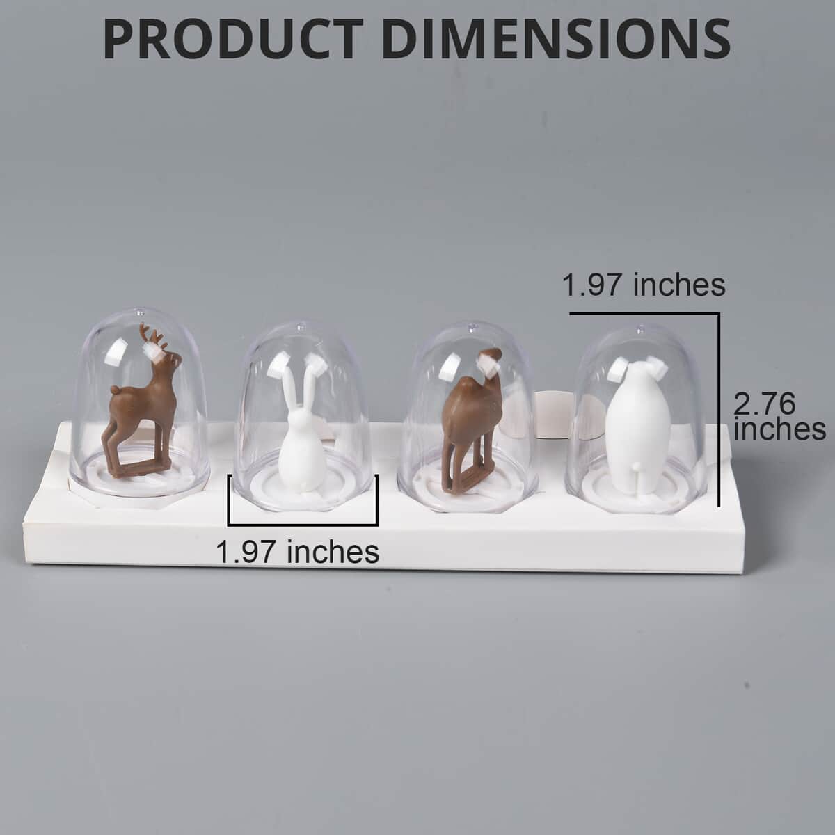 Set of 4 Animal Seasoning Shaker image number 4