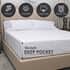 Homestead White 300 TC 100% Organic Cotton Percale Sheet Set - Full image number 1