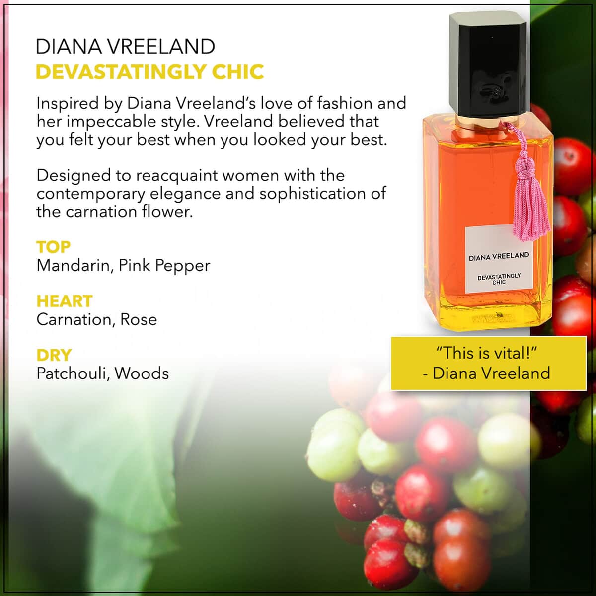 Diana Vreeland Devastatingly Chic Eau de Parfum 3.4oz/100ML image number 2