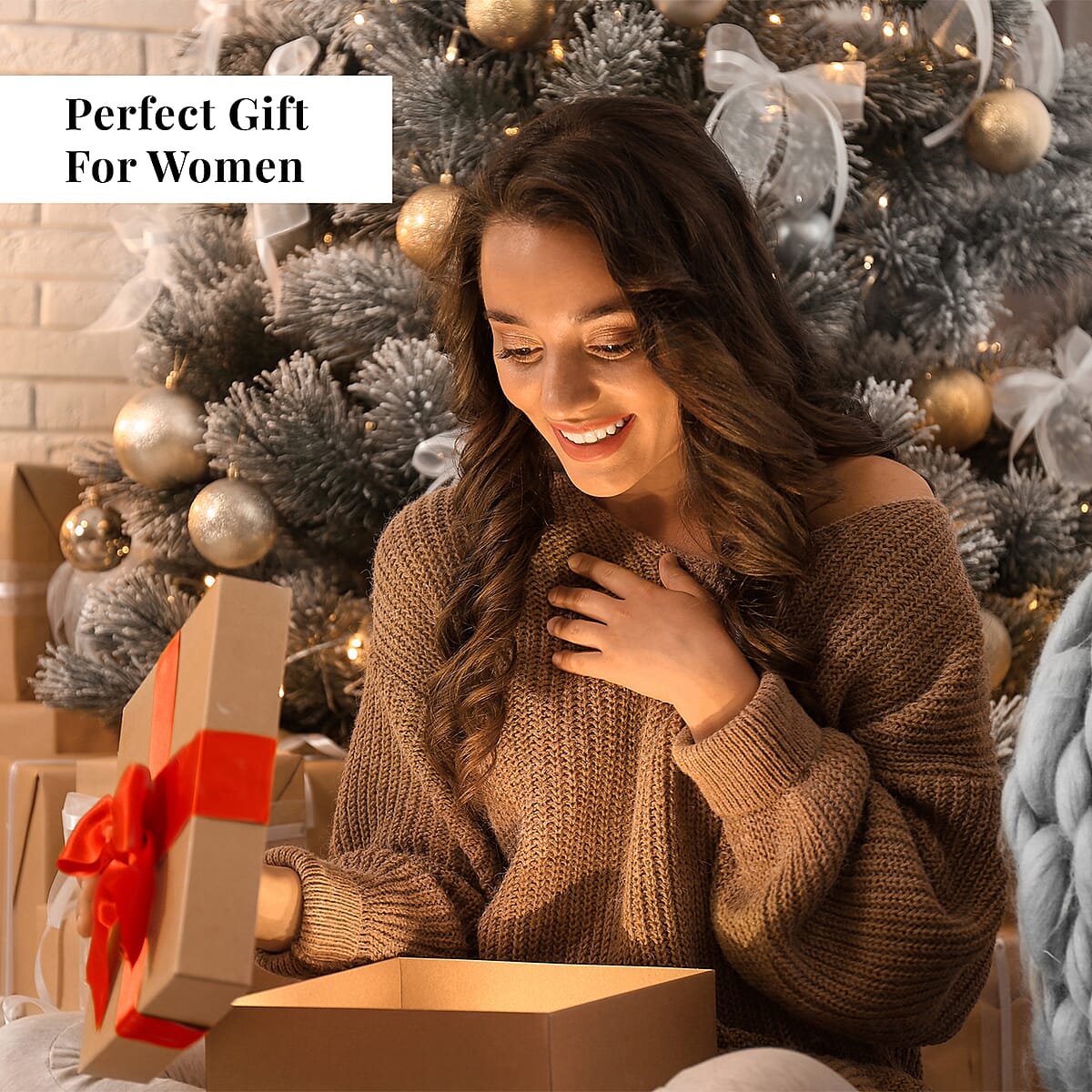 Sukriti Rustic Red Venice City Print Genuine Leather Shoulder Tote Bag image number 6