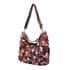 CHAOS BY ELSIE Multi Color Blooming Garden Pattern Genuine Leather Convertible Tote Bag image number 3