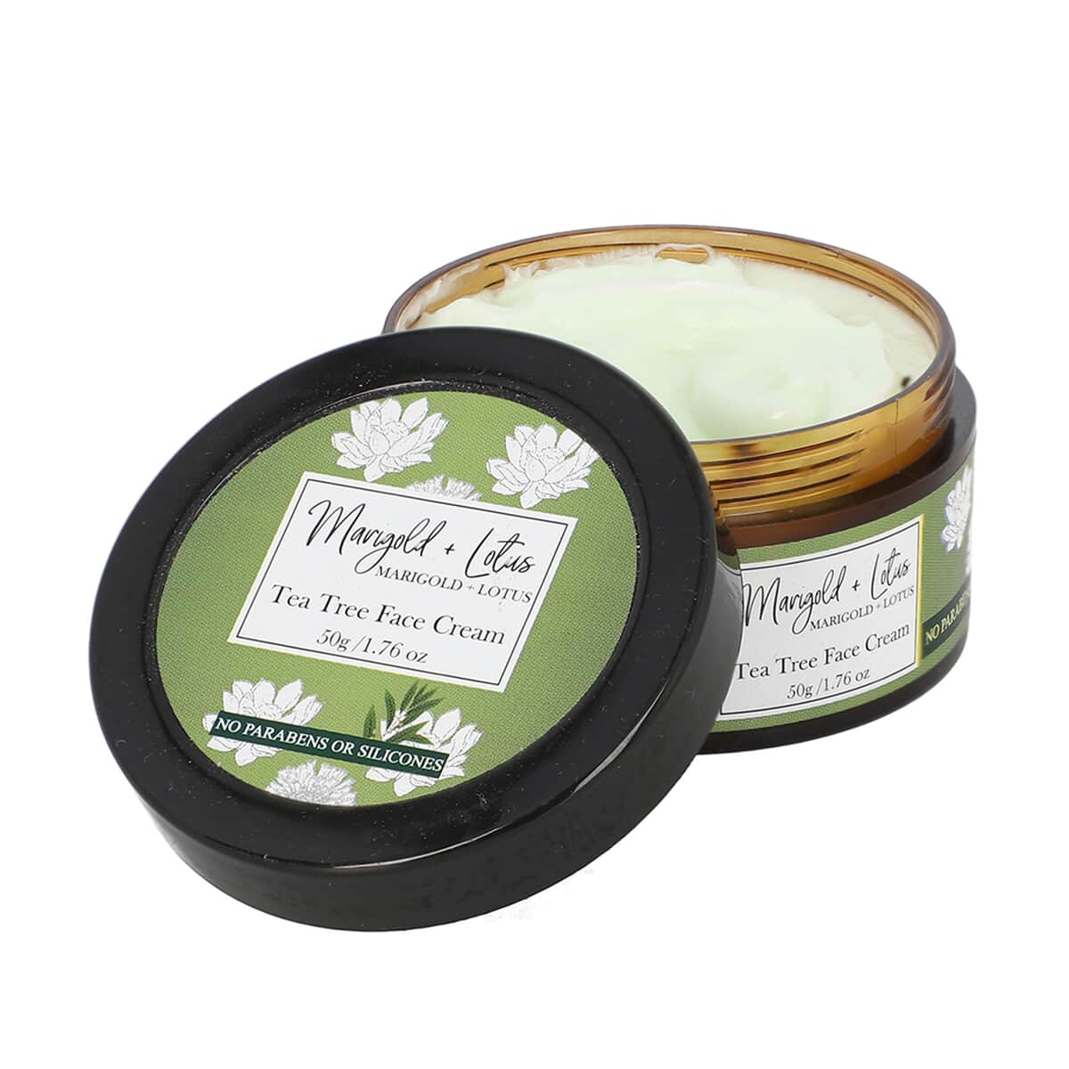Marigold + Lotus Tea Tree Face Cream - 1.76 oz image number 3