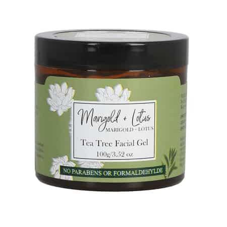 Marigold + Lotus Tea Tree Facial Gel -3.52 oz image number 5