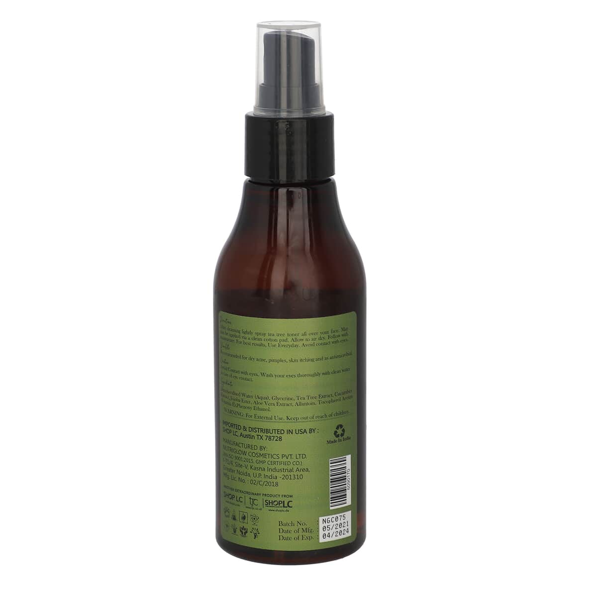 Marigold + Lotus Tea Tree Face Toner - 5.07 oz | Best Skin Toner for Face | Hydrating Toner | Skincare Products image number 3
