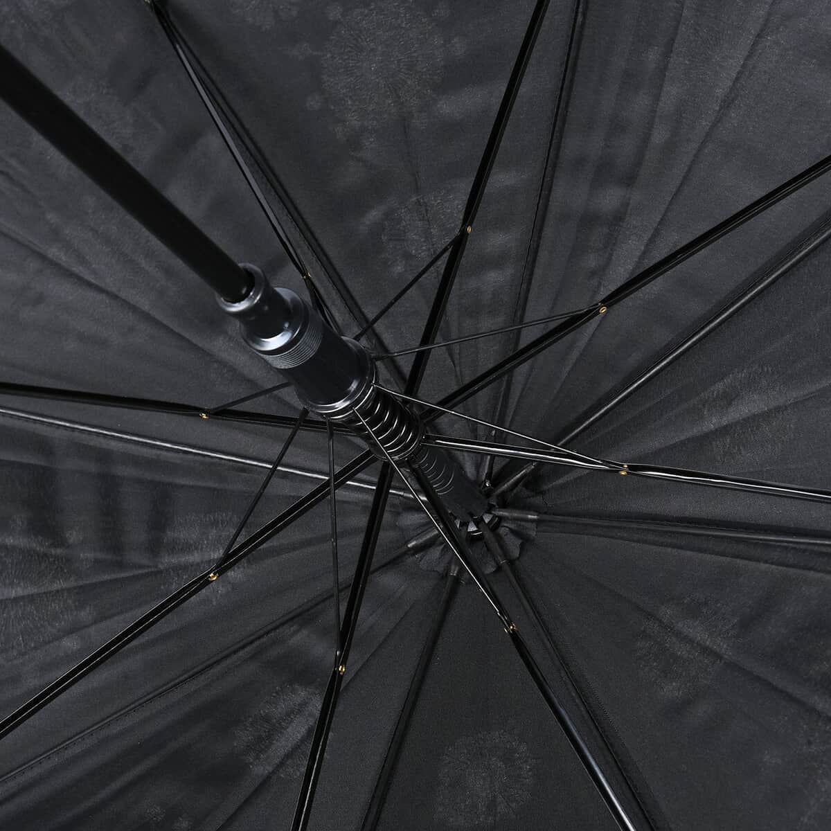 Magical Painted Pattern Color Changing Umbrella - Black and White (40.5") image number 4