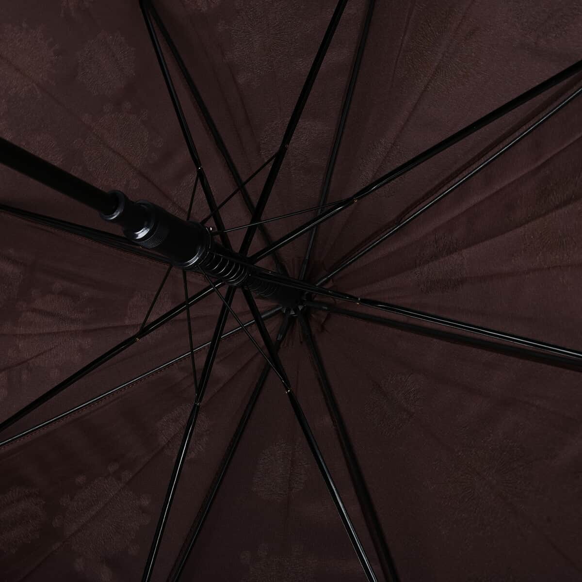 Buy Magical Painted Pattern Color Changing Umbrella - Brown at ShopLC.