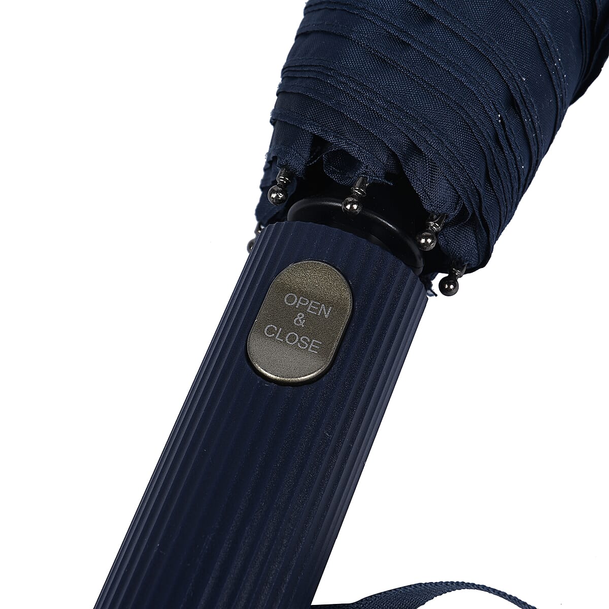 Butterfly Pattern Color Changing Auto Open Folding Umbrella - Black (40.5") image number 5