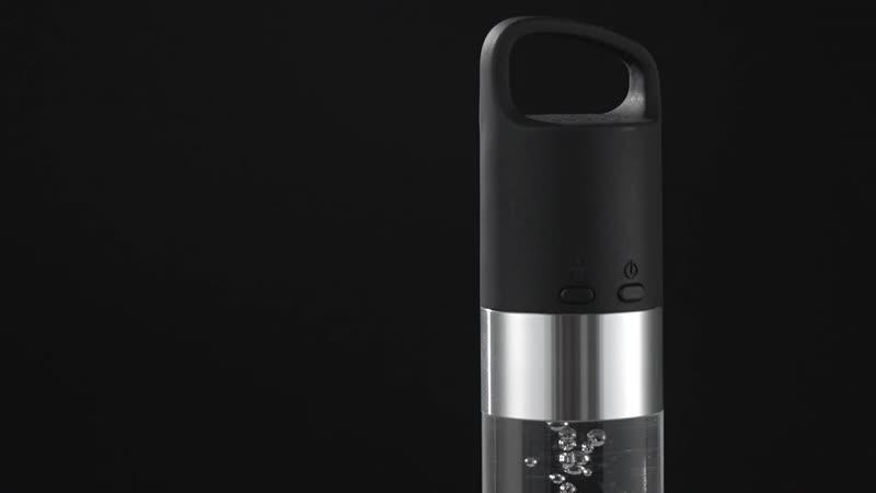 2-in-1 Wireless Creative Colorful Crystal Light with In-built Bluetooth Speaker -Black (5.9"x8.07") (420 mAh)