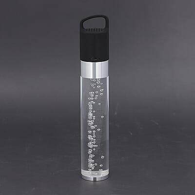 2-in-1 Wireless Creative Colorful Crystal Light with In-built Bluetooth Speaker -Black (420 mAh)