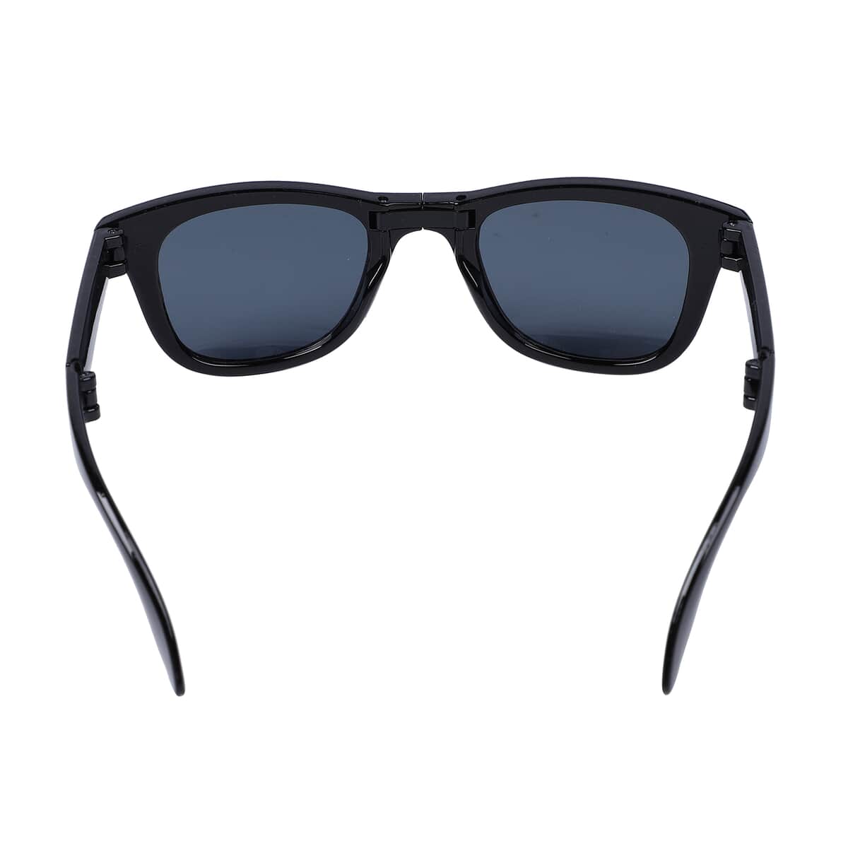 Set of 2 Foldable Sunglasses with Carry Pouch-Black image number 3