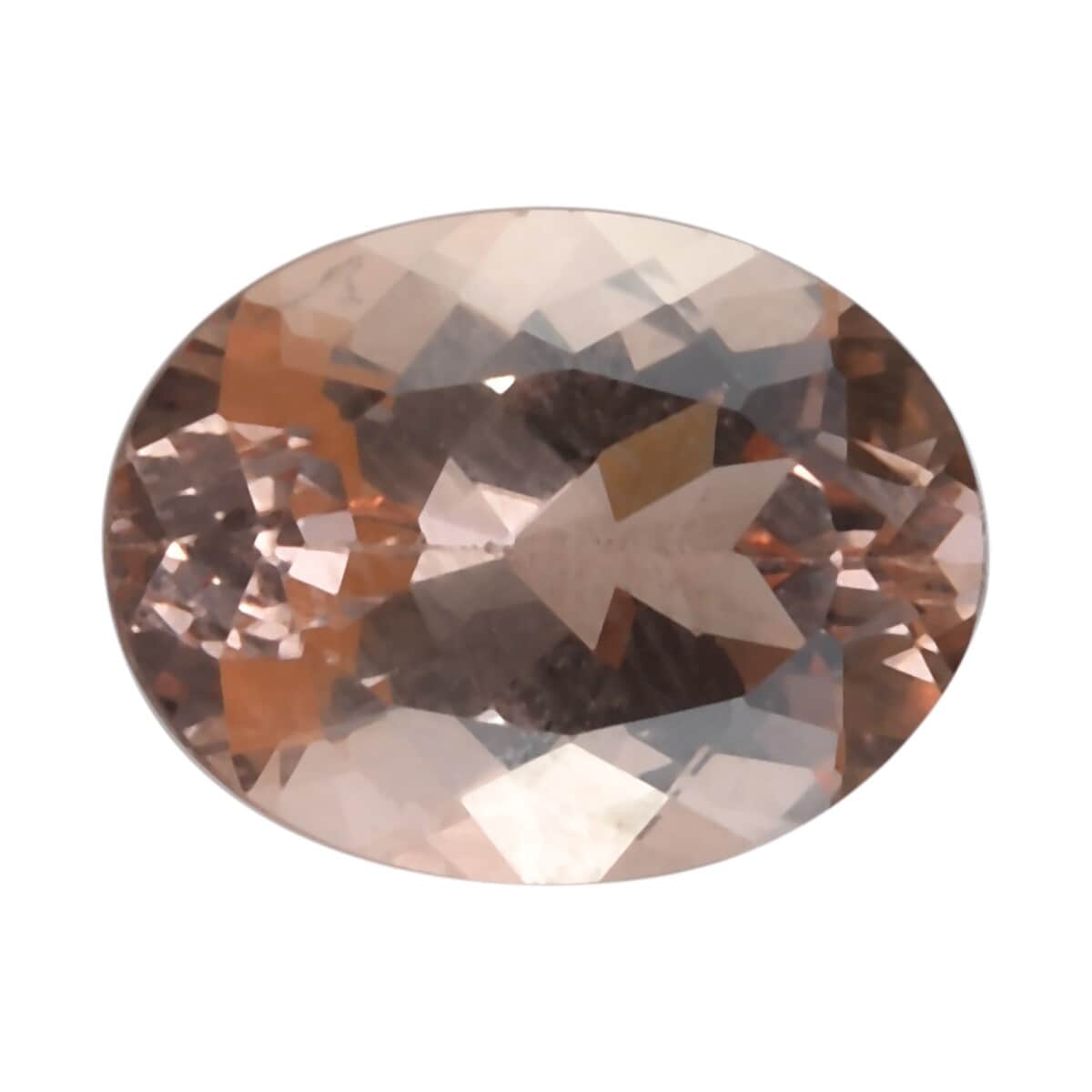 AAA Marropino Morganite (Ovl 13x10 mm) 5.47 ctw , Loose Gem , Loose Gemstones , Loose Stones , Jewelry Stones image number 0