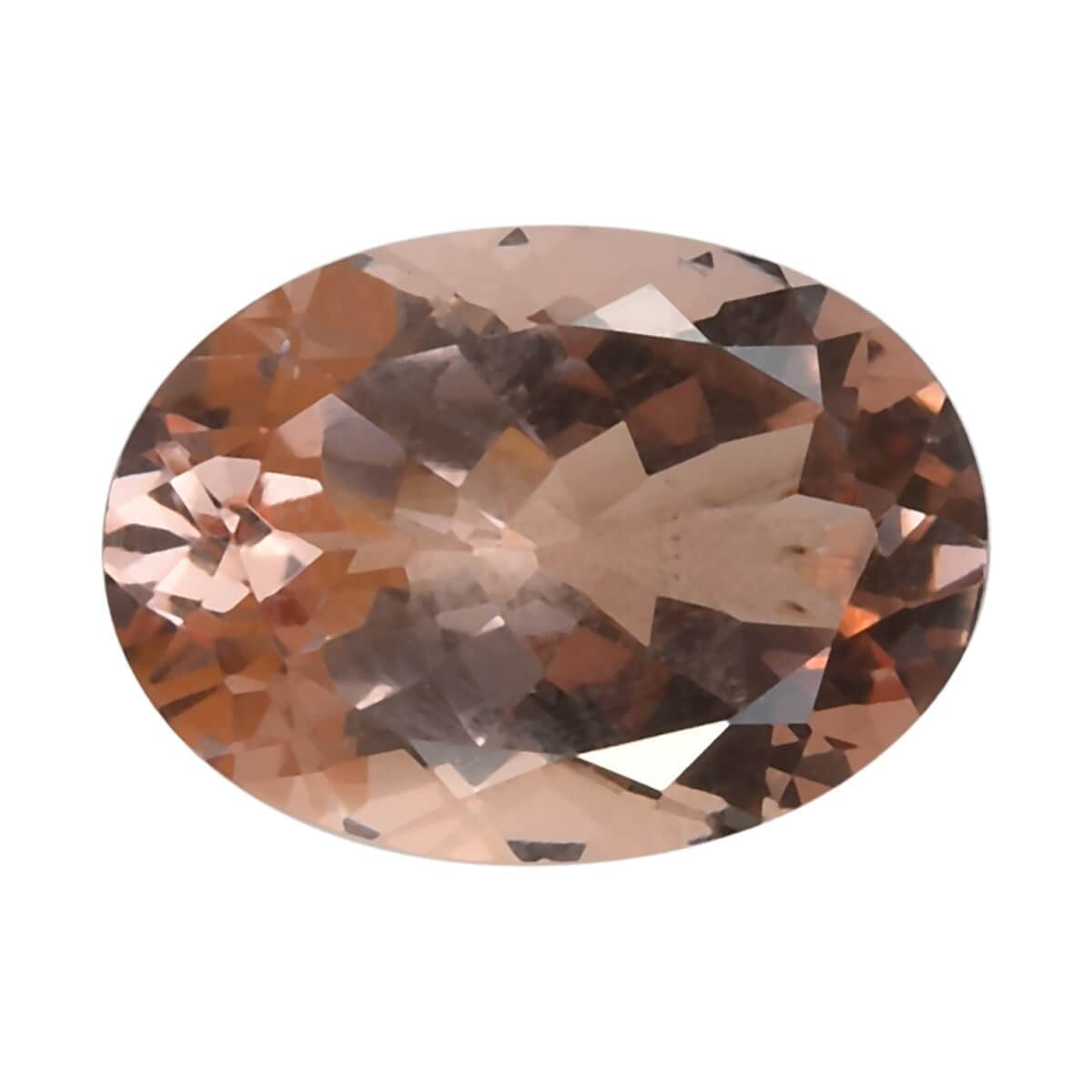 AAA Marropino Morganite (Ovl 14x10 mm) 5.71 ctw , Loose Gem , Loose Gemstones , Loose Stones , Jewelry Stones image number 0