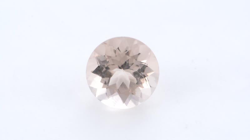 AAA Marropino Morganite (Rnd 11 mm) 4.58 ctw